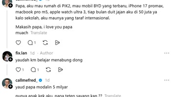 Hayo loh, tuntutannya itu loh. Foto: Threads/callmefred_