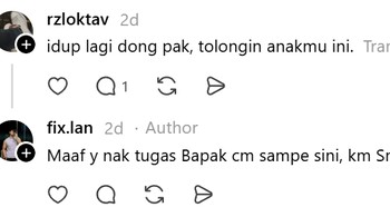 Kalau ini sedih... Foto: Threads/rzloktav