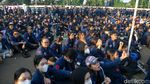 Dasco dkk Terima Audiensi Mahasiswa yang Demo Depan DPR