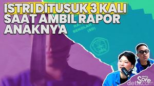 Video: Motif Pria Tusuk Istri Pakai Obeng saat Ambil Rapor Anak