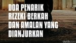 Doa Penarik Rezeki