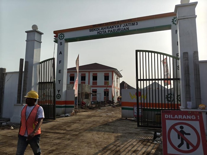 dua Sekolah Rakyat Permanen Pasuruan Siap Open House Juli