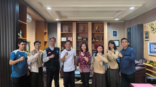 Empat siswa SMAN 1 Narmada berangkat ke Jepang untuk memperkenalkan budaya Perang Topat di Lombok Barat. (Foto: Dok. Risma Devi)