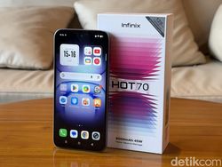 Unboxing Infinix Hot 70, HP Baterai 6.000 mAh Harga Rp 2 Jutaan