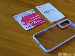 Unboxing Infinix Hot 70, HP Baterai 6.000 mAh Harga Rp 2 Jutaan