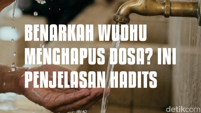 Infografis Benarkah Wudhu Menghapus Dosa?