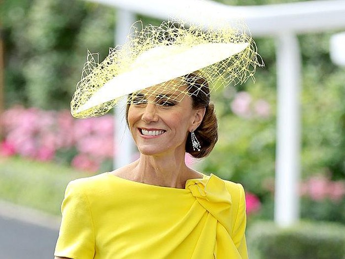 Catherine, Putri Wales menghadiri hari kedua Royal Ascot 2026 di Ascot Racecourse pada 17 Juni 2026 di Ascot, Inggris.