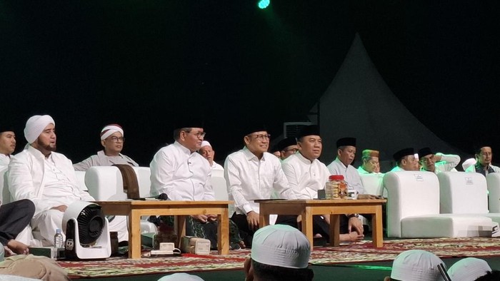 Pemprov DKI Jakarta menggelar Haul Ulama dan Habaib Betawi 2026 di Monas. (Brigitta Belia/detikcom)