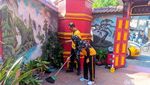 Polisi Sidoarjo Gelar Kerja Bakti Religi Sambut HUT Bhayangkara