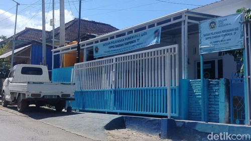 Dapur MBG SPPG Daerah Terpencil 3T di Desa Saneo, Kecamatan Woja Dompu NTB, Jumat (19/6/2026).
