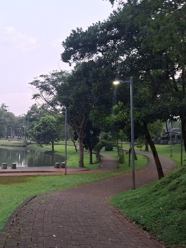 Potret Taman Cempaka, Oase Hijau buat Berakhir Pekan di Jakarta Timur