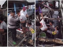 Pencuri HP di Lampung Nekat Terjun ke Laut Saat Dikejar Polisi