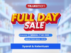 Serbu Transmart Full Day Sale Hari Ini! Pesta Diskon Meriah 50% + 20%