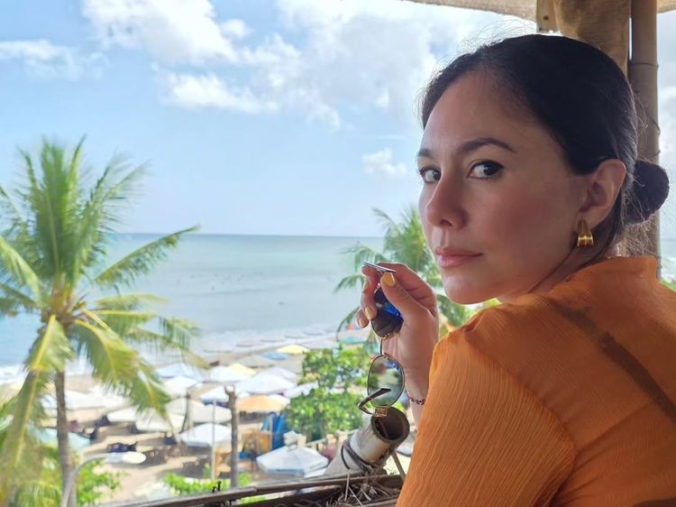 Yuk! Ikut Wulan Guritno Liburan ke Bali Bareng Anak-anak