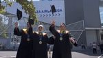 Bisa Dicontoh! Ashanty, Anang Hermansyah dan Azriel Wisuda Bareng