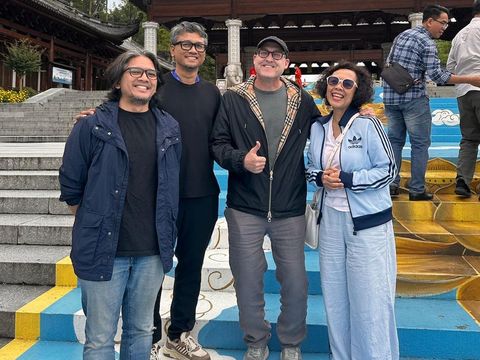 Celerina Judisari Celrina Judisari menghadiri Chongqing International Animation Film Week 2026.