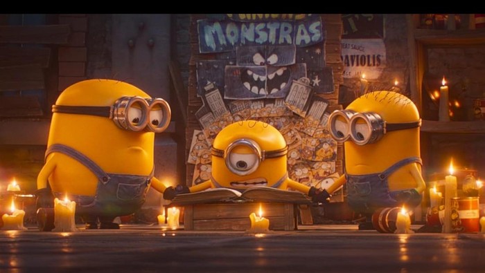 Cuplikan Film Minions & Monsters