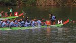 Festival Balap Perahu Naga Meriahkan Situ Cipule