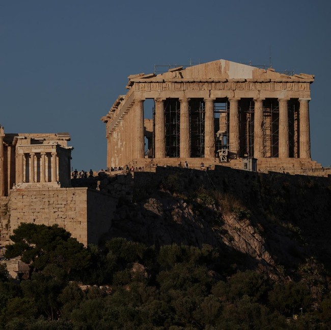 Wujud Sisi Barat Parthenon yang Akhirnya Utuh Setelah 220 Tahun