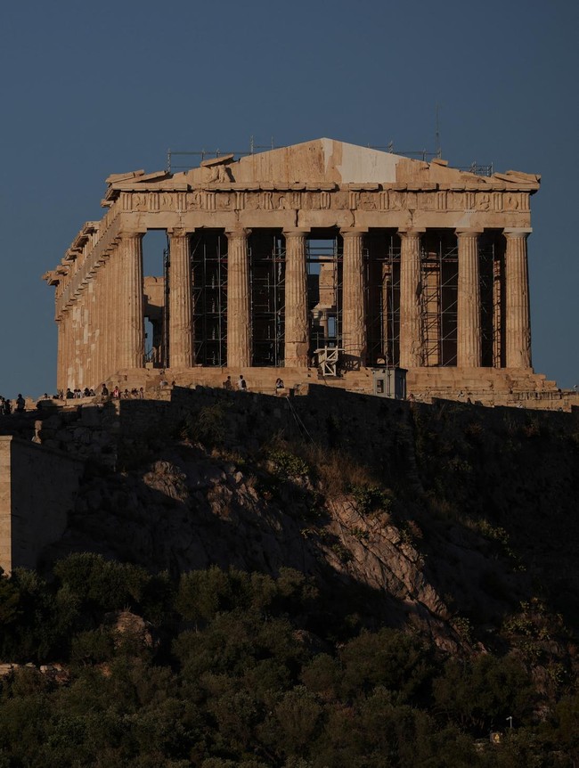 Wujud Sisi Barat Parthenon yang Akhirnya Utuh Setelah 220 Tahun