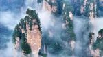 Hutan Batu Zhangjiajie, Hadirkan Panorama Bak Negeri di Atas Awan