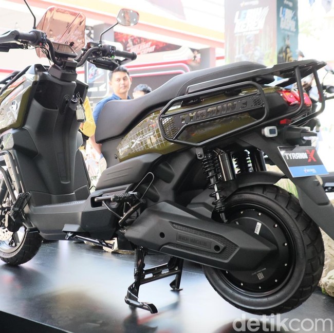 Tyranno X, Motor Listrik Lokal yang Punya Fitur Apple Carplay-Android Auto