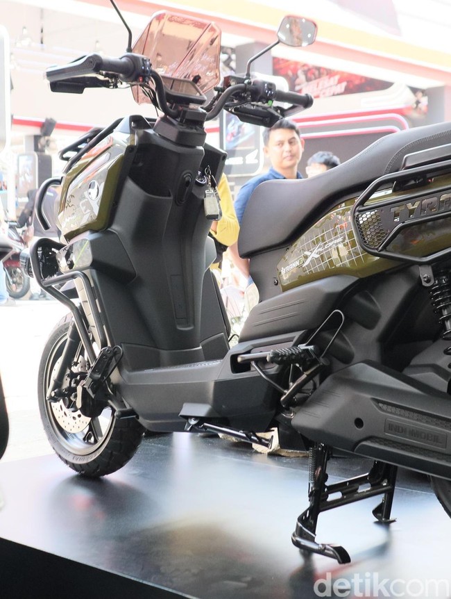 Tyranno X, Motor Listrik Lokal yang Punya Fitur Apple Carplay-Android Auto