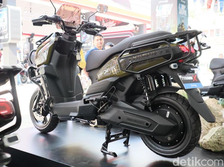 Tyranno X, Motor Listrik Lokal yang Punya Fitur Apple Carplay-Android Auto