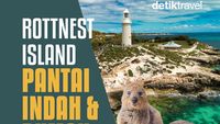 Rottnest Island, Rumah Quokka, Punya Pantai dan Mercusuar Ikonik di Australia Barat