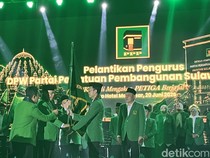 Lantik Pengurus PPP Sulsel, Mardiono Beri Target Jadi Ketua DPRD Provinsi