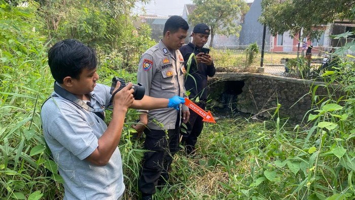 Lokasi penemuan bayi baru lahir di Cilegon