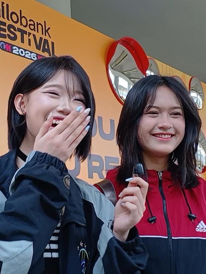Nina dan Kimmy di Allo Bank Festival 2026.