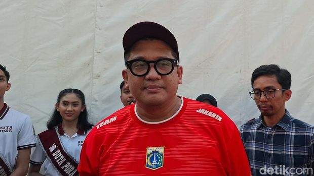 Pemprov DKI Jakarta mendorong generasi muda mengembangkan produktivitas dan penemuan di tengah tantangan ekonomi via Ajang Kreativitas Pemuda Jakarta (AKPJ) 2026. (Belia/detikcom)