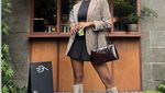 Stylish! Gaya Keren Sarah Tumiwa saat Jajan Matcha hingga Popcorn