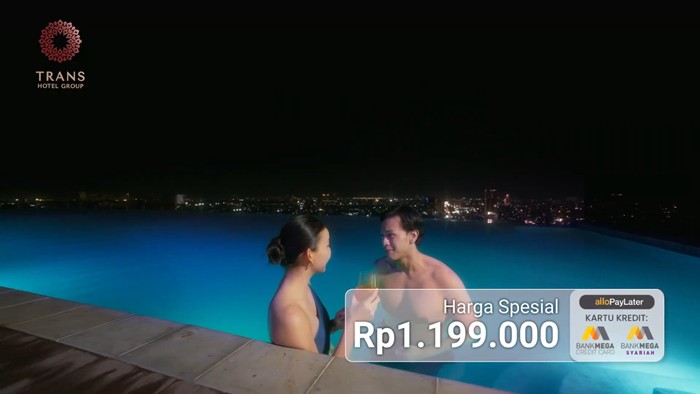 Staycation mewah dengan harga spesial di Trans Luxury Hotel Surabaya diperpanjang.