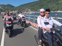 Viral Rombongan Bupati Anambas Naik Motor Tanpa Helm, Polisi Tegur