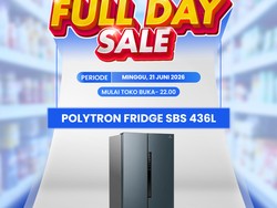 Transmart Full Day Sale Diskon Gede, Kulkas Polytron 436L Hemat Jutaan