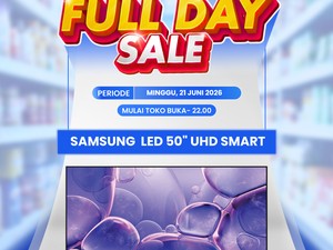 Samsung LED 50 UHD Smart TV Lebih Hemat Rp 1,8 Jutaan di Transmart Full Day Sale