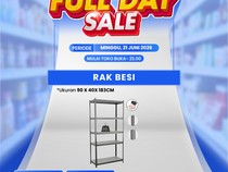 Transmart Full Day Sale, Rak Besi Banting Harga di Bawah Rp 1 Juta