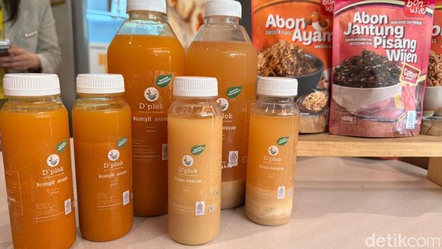 UMKM bimbingan BRI nan meliputi minuman tradisional, biji ketapang hingga abon.