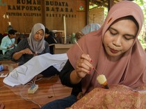 Belajar Membatik Demi Cuan, Warga Banyuwangi Asah Keterampilan Usaha