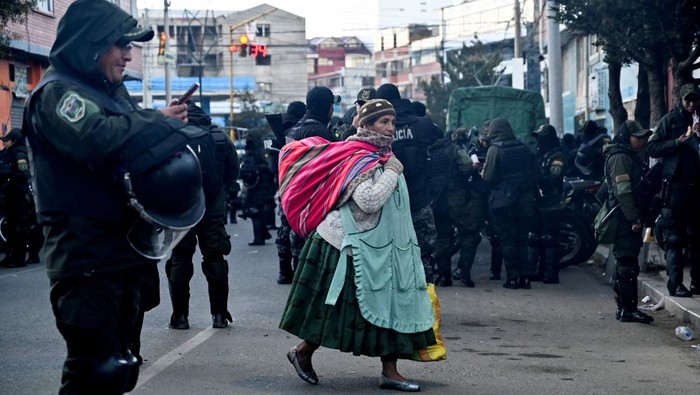 Demo di Bolivia terjadi selama beberapa pekan