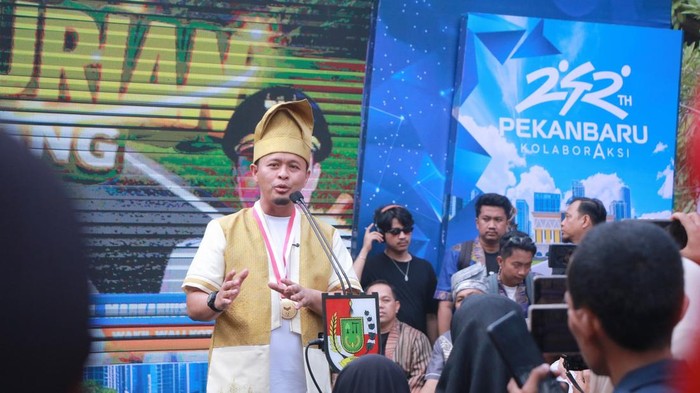 Festival Kue Talam Durian. (Foto: Dok Pemkot Pekanbaru)