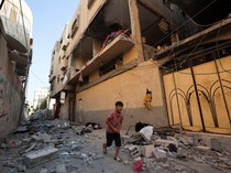 Serangan Udara Israel Hantam Rumah di Gaza, 6 Orang Sekeluarga Tewas