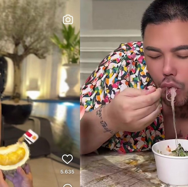 Keseruan Mega Bintang Ivan Gunawan saat Makan Seafood hingga Pesta Durian