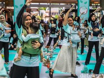 Keluarga Diajak Terapkan Kebiasaan Sehat Lewat MAMA Lime Green Day Fest
