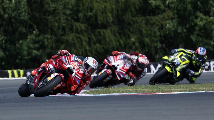 MotoGP - Czech Republic Grand Prix - Masaryk Circuit, Brno, Czech Republic - June 21, 2026 Ducati Lenovo Teams Marc Marquez in action REUTERS/David W Cerny