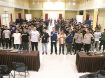 Ratusan Gamers Banyuasin Ikut Turnamen E-Sport Perebutkan Tiket Kapolri Cup