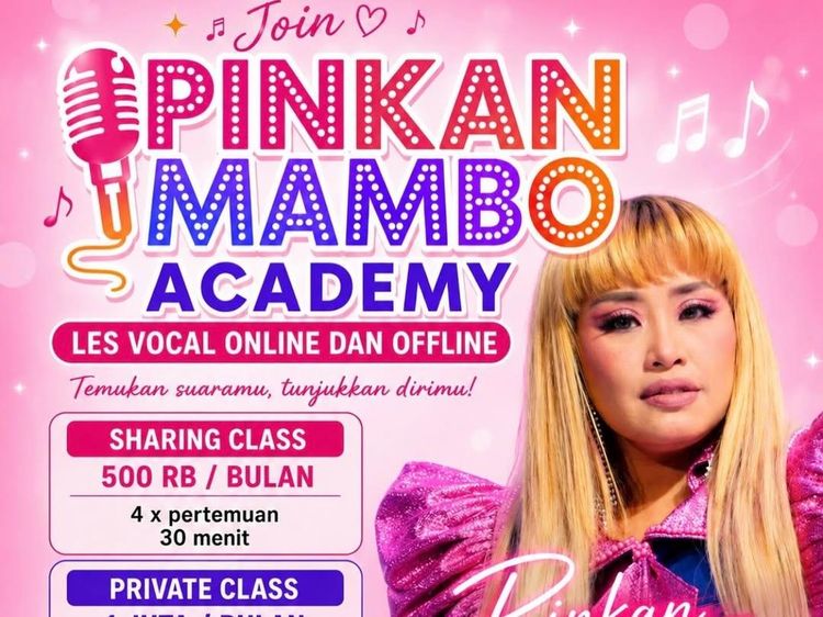 Pinkan Mambo Buka Les Vokal, Biaya Jadi Sorotan