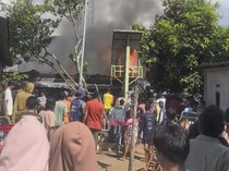 4 Rumah di Pagar Alam Ludes Terbakar, Diduga Korsleting Listrik